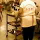 yook woo hin - lady with dim sum trolley